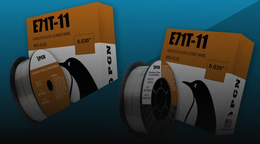E71T-11 Wire Diameter: Choosing Between .030″ and .035″ Flux Core Wire