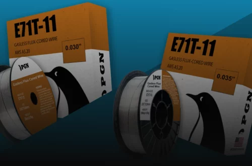 E71T-11 wire diameter